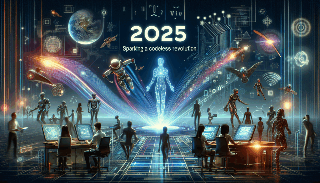 디지털 혁신에 관한 추상적인 이미지