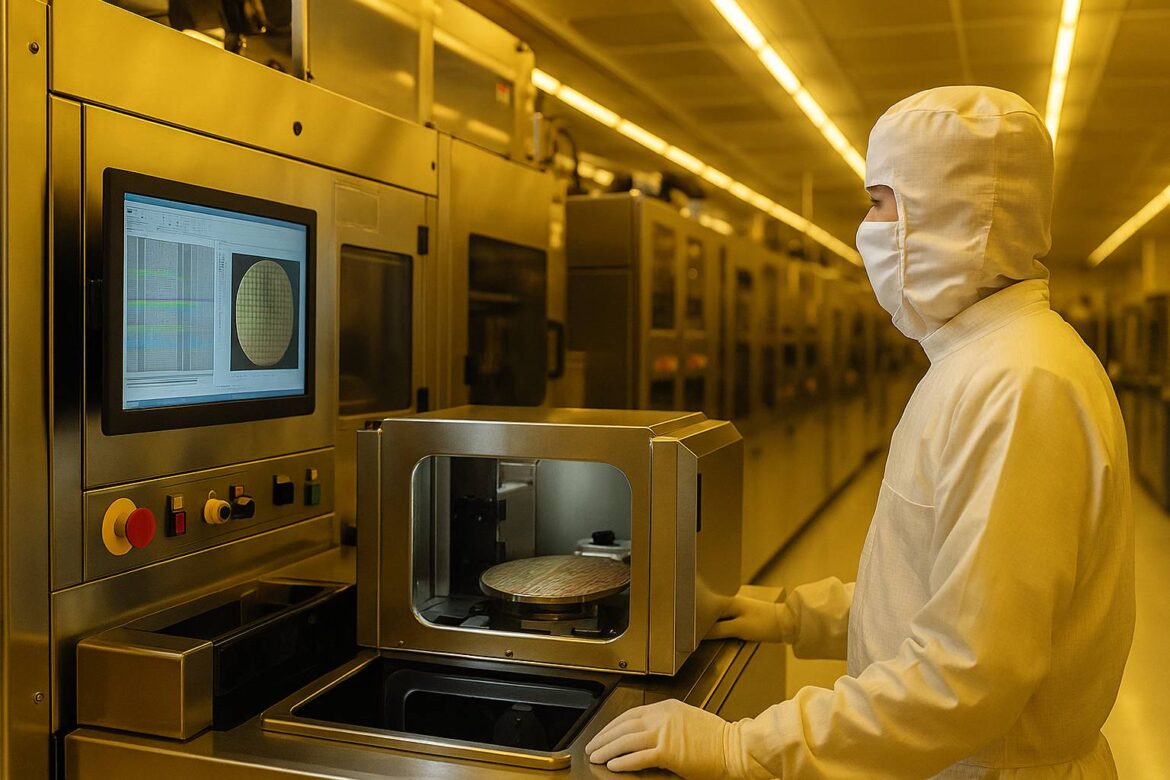 반도체 생산라인 이미지