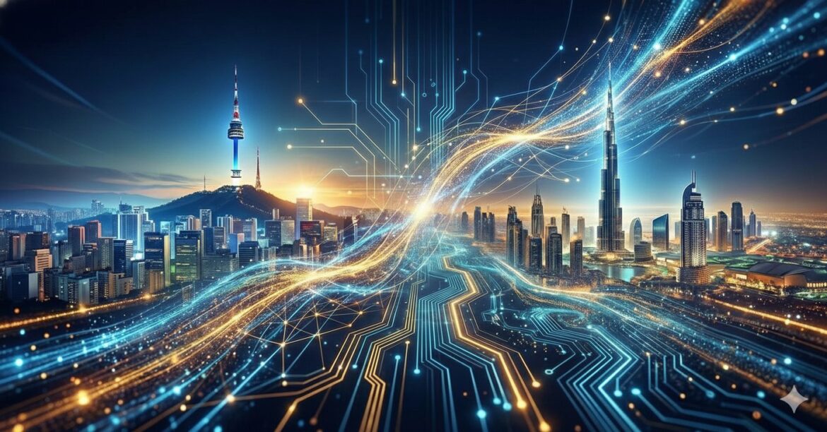 한국 UAE 스타게이트 프로젝트 참여를 상징하는 이미지